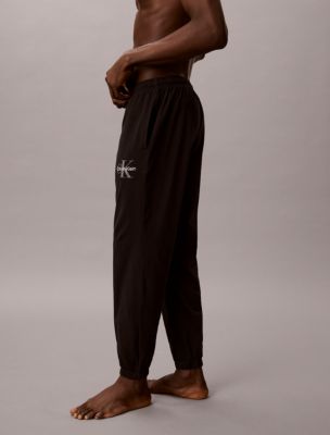 Мужские брюки Calvin Klein Icon Cotton Stretch Monologo Sleep Joggers — фото 2