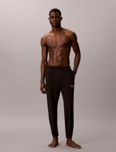 Мужские брюки Calvin Klein Icon Cotton Stretch Monologo Sleep Joggers