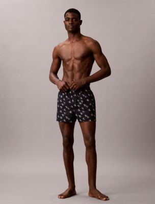 Monogram Logo Slim Boxer, Dark Sapphire