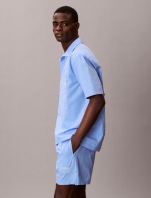 Пижамные шорты Heritage Classic Poplin для мужчин, хлопок — Calvin Klein — фото 3