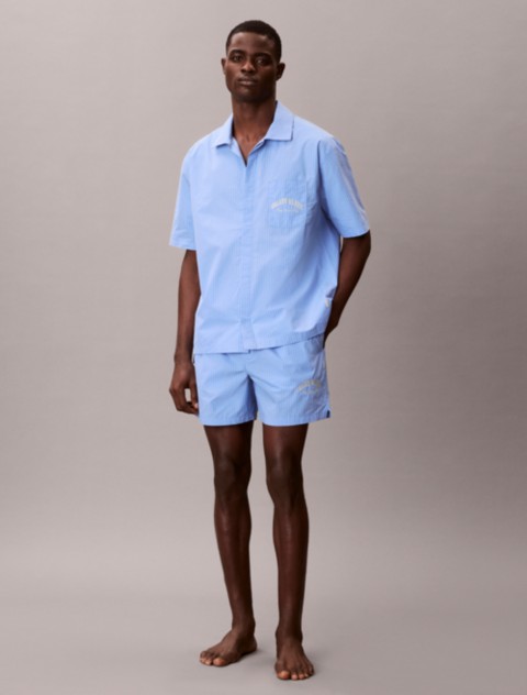 Пижамные шорты Heritage Classic Poplin для мужчин, хлопок — Calvin Klein