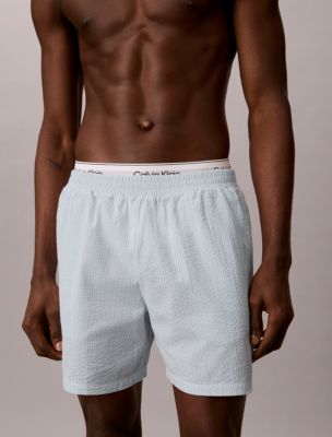 Пижамные шорты Seersucker для мужчин — Calvin Klein — фото 6