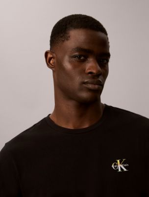 Мужские футболки Calvin Klein Pride Monologo Crewneck Tee — фото 2