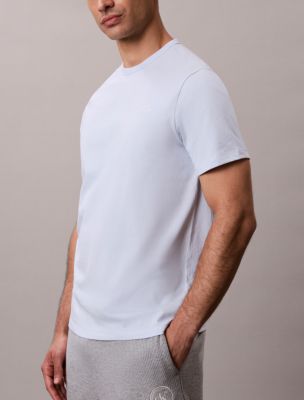 Пижамный топ Script для мужчин, хлопок — Calvin Klein, цвет: Plein Air — фото 4