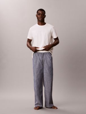 Cotton Chambray Sleep Pants, Chambray Indigo