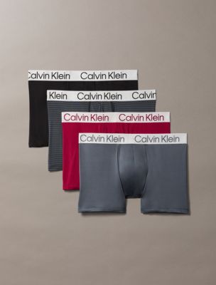 Chromatic 4-Pack Trunk, Black / Board Stripe / Turbulence / Beet Red