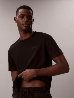Мужские футболки Calvin Klein Pique Crewneck Sleep T-Shirt — фото 2
