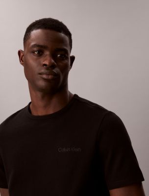Мужские футболки Calvin Klein Pique Crewneck Sleep T-Shirt — фото 4