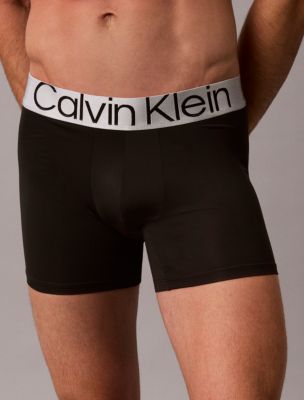 Трусы-боксеры Steel для мужчин, микрофибра, стрейч — Calvin Klein — фото 3