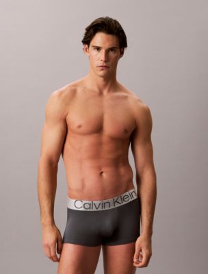 Microfiber Stretch Steel Low Rise Trunk, Turbulence