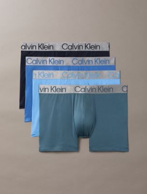 Бельё Chromatic для мужчин, 4 шт. — Calvin Klein, цвет: Синий разноцветный