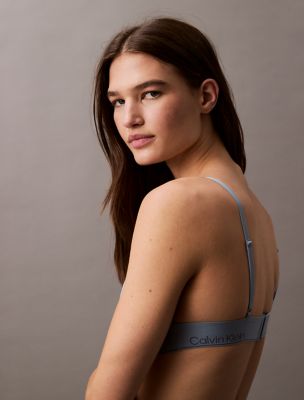 Верх бикини Modern, треугольные чашки, с логотипом — Calvin Klein — фото 2