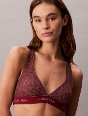 Верх бикини Modern, борцовская спина, треугольные чашки — Calvin Klein — фото 3