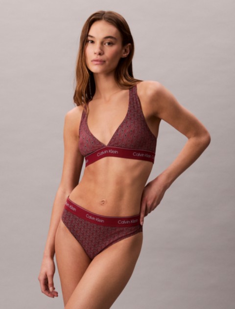 Верх бикини Modern, борцовская спина, треугольные чашки — Calvin Klein