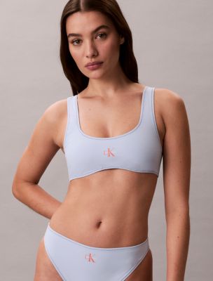 Monologo Swim Bralette, Breezy Blue 