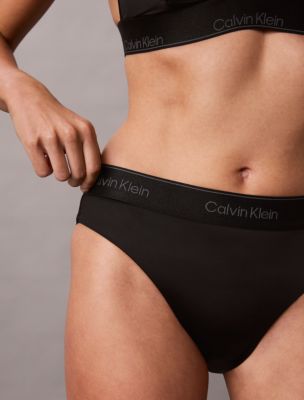 Плавки бикини Calvin Klein Icon Shine, цвет: Чёрный — фото 3