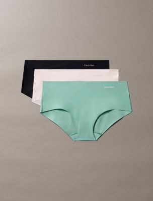 Invisibles 3-Pack Hipster, Charming Green/Nymphs Thigh/Black