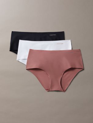 Invisibles 3-Pack Hipster, Black / White / Vintage Pink