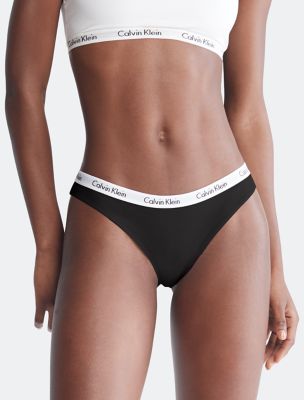 ブラジャー＆ショーツ   Women's Bikini Briefs 3-Pack Set QD3588-933 Carousel Logo Cotton 3-Pack Bikini | Calvin Klein® USA