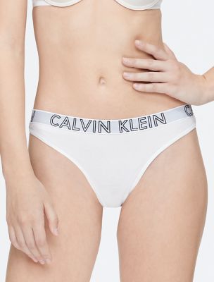 Ultimate Cotton Thong, White