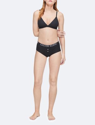 Ultimate Cotton Boyshort, Black