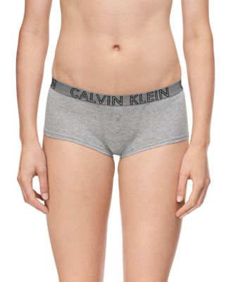 Ultimate Cotton Boyshort, Grey Heather