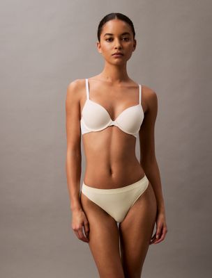 Bonded Flex Thong, Glass Yellow