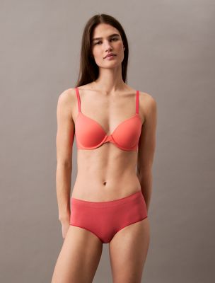 Bonded Flex Boyshort, Dark Fuchsia