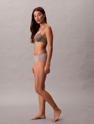 Bonded Flex Boyshort, Mink