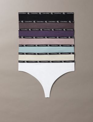 Calvin Klein 1996 Cotton Stretch 7-Pack Modern Thong