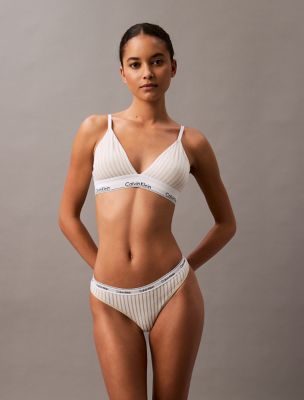Modern Logo Thong, Steady Stripe / Pelican