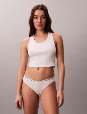 Icon Logo Bikini, Snow Heather