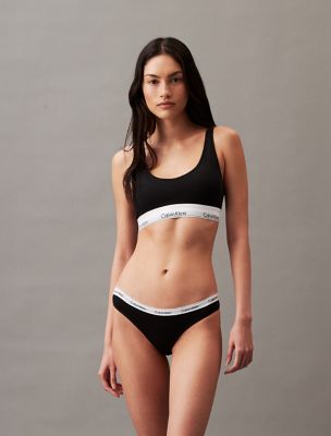 Modern Logo Bikini, Black