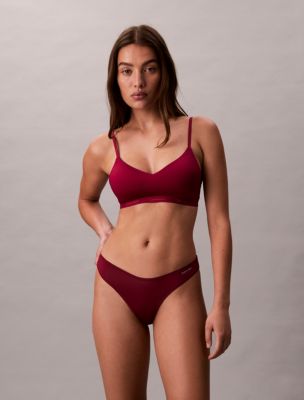Ideal Micro Thong, Beet Red