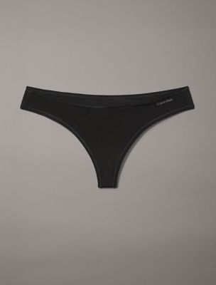 Трусы-стринги Ideal, хлопок — Calvin Klein — фото 7