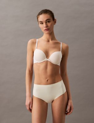 Bonded Flex Seamless High Rise Brief, Glass Yellow