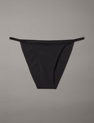 Бельё Calvin Klein Ideal Cotton String Bikini — фото 7