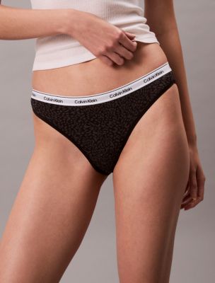 Бельё Calvin Klein Icon Logo 3-Pack Bikini — фото 4
