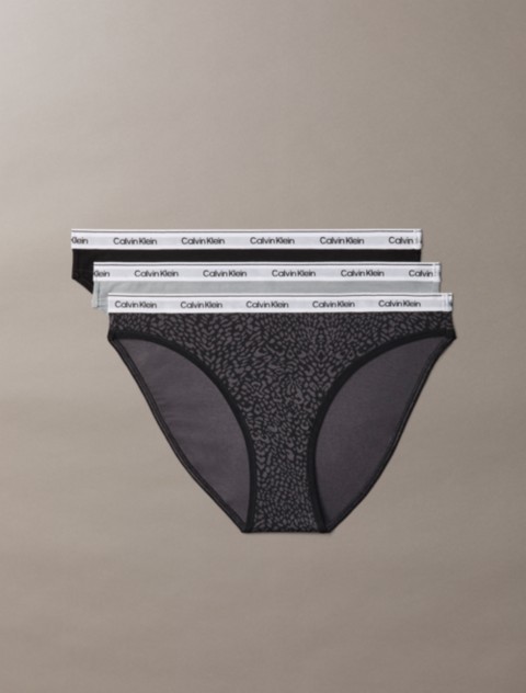 Бельё Calvin Klein Icon Logo 3-Pack Bikini
