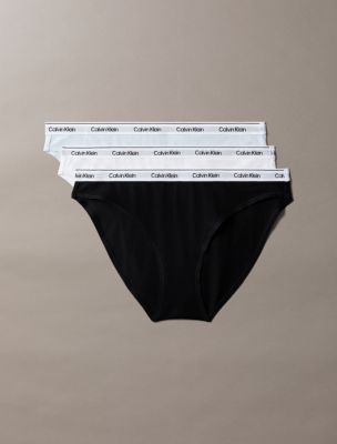 Icon Logo 3-Pack Bikini, Black/Classic White/Plein Air