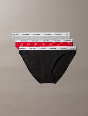 Icon Logo 3-Pack Bikini, Collegiate Logo Multi