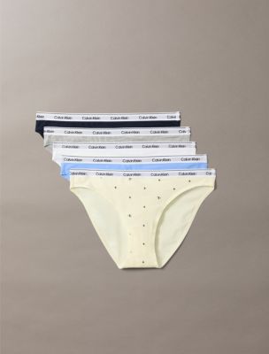 Icon Logo 5-Pack Low Rise Bikini, Shoreline Multi