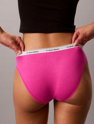 Бельё Calvin Klein Icon Logo 5-Pack Low Rise Bikini — фото 4