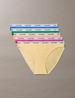 Icon Logo 5-Pack Low Rise Bikini, Mardi Gras Multi