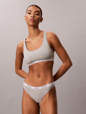 Трусы-бикини Icon, низкая посадка, с логотипом, 5 шт. — Calvin Klein, цвет: Чёрный / Белый — фото 4