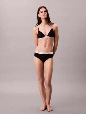 Бельё Calvin Klein Cotton Stretch Rib Hipster — фото 2