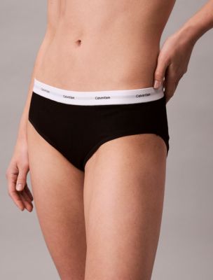 Бельё Calvin Klein Cotton Stretch Rib Hipster — фото 3