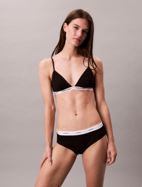 Бельё Calvin Klein Cotton Stretch Rib Hipster