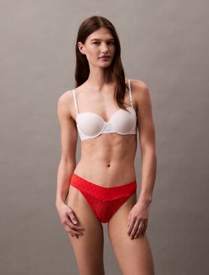 Icon Logo Lace Thong, Molten