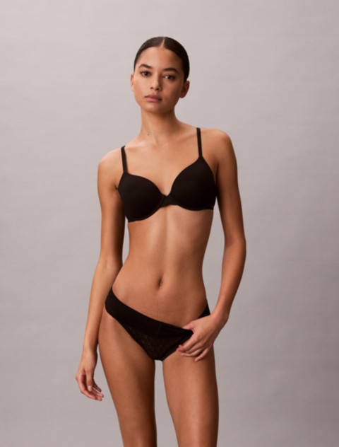 Бельё Calvin Klein Icon Logo Lace Bikini